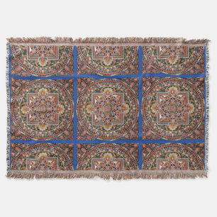 Vintage tibetischer tantrischer Buddhismus-Mandala Decke