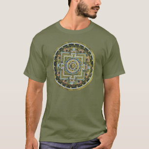 Vintage Tibetischer Tantrischer Buddhismus Mandala T-Shirt
