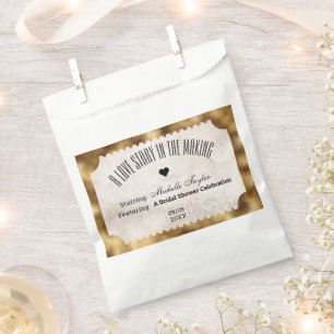 Vintage Ticketbridal Geschenktütchen