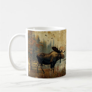 Vintage-Tier-Szenen-Tasse Kaffeetasse