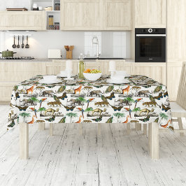 Vintage Tiere von D'Orbigny Tischdecke