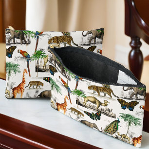 Vintage Tiere von D'Orbigny Zubehörtasche