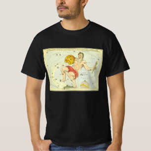 Vintage Tierkreis, Astrologie Wassermann Konstella T-Shirt