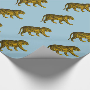 Vintage Tiger Geschenkpapier