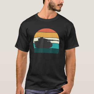 Vintage Tiger-Panzer Zweiter Weltkrieg WW2 Geschi T-Shirt