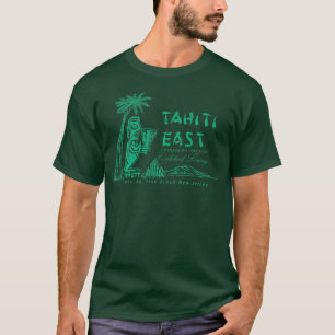 Vintage Tiki Bar Tahiti Ost T-Shirt