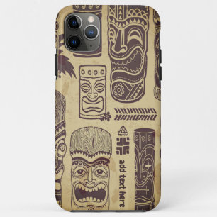 Vintage-Tiki-Set personalisiert Case-Mate iPhone Hülle
