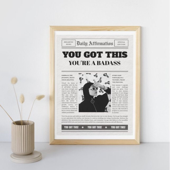 Vintage Titelseite der Titelseite Foto Mantra Leinwanddruck (Von Creator hochgeladen)