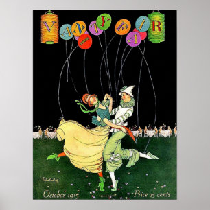 Vintage Titelseite des Vanity Fair Magazine 1915 Poster