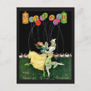 Vintage Titelseite des Vanity Fair Magazine 1915 Postkarte