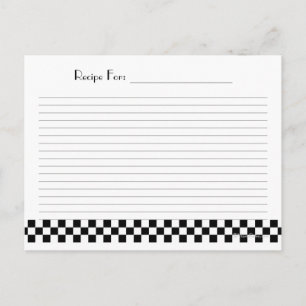 Vintage Toaster Rezept Karte Postkarte