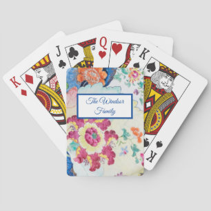 vintage Tobacco Leaf fancy Playing Cards Spielkarten