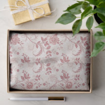 Vintage Toile De Jouy Staubrosenmuster