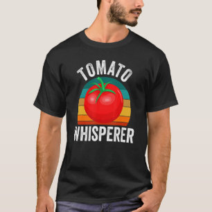 Vintage-Tomaten-Flüsterer-Pflanze-Garten-Vegan-Veg T-Shirt