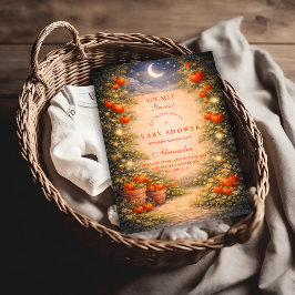 Vintage Tomato Garden Baby Shower Einladung