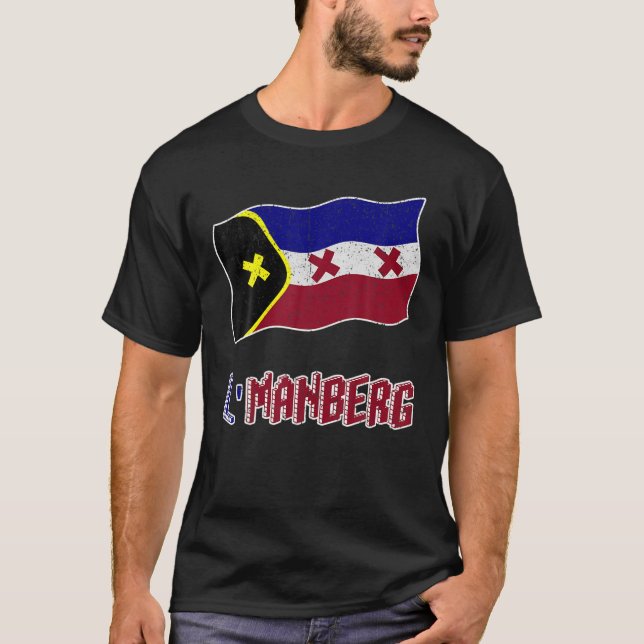 Vintage Tommyinnit L'manberg-Flagge T-Shirt (Vorderseite)
