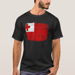 Vintage Tonga-Flagge für Tongan T-Shirt