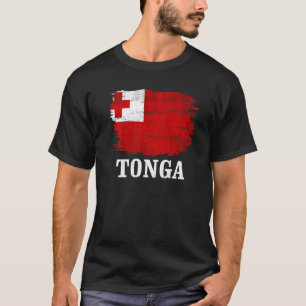 Vintage Tonga-Flagge für Tongan T-Shirt