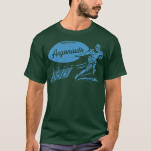 Vintage Toronto Argonauts Blau Argonauts Wortmarke T-Shirt
