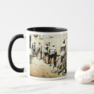 Vintage Tour de France - Radfahrerparade der 70er Tasse