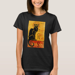 Vintage Tour du Chat Noir Black Cat Zu Halloween T-Shirt