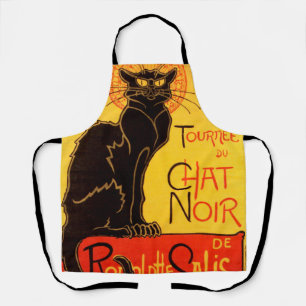 Vintage Tournee de Chat Noir - Schwarze Katze Schürze