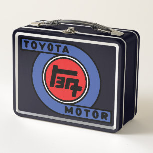 Vintage Toyota Turbo Metall Brotdose