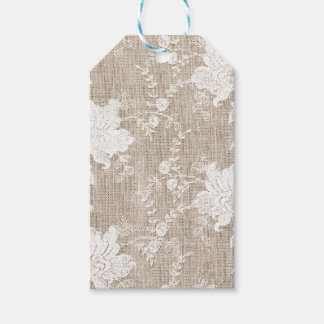 Vintage traditionelle rustikale Landstriche und Sp Geschenkanhänger