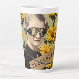 Vintage Trailblazer Daisies Kitsch Milchtasse