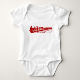 Vintage Train - Rubin Baby Strampler