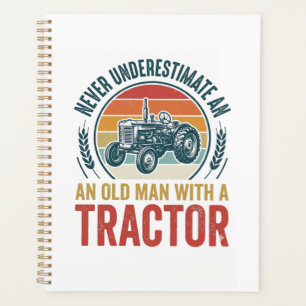 Vintage-Traktor-Alter-Mann-Zitat-Shirt-Design_1 Planer