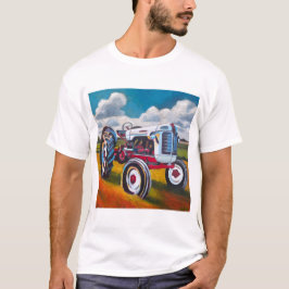 Vintage-Traktor-Malerei - Geschenk für Traktor-Lie T-Shirt