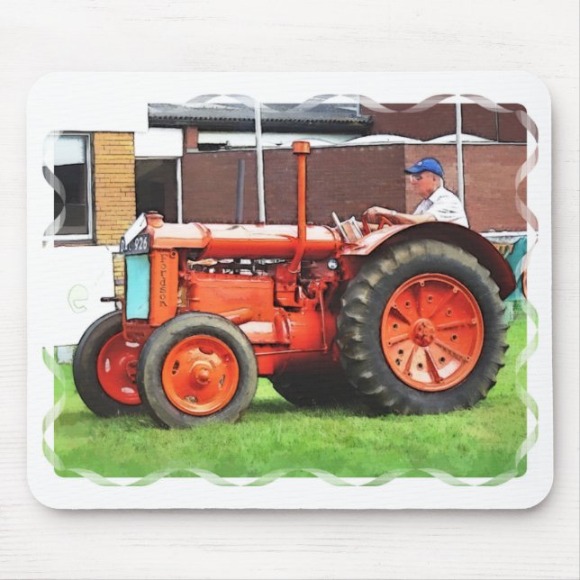 VINTAGE-TRAKTOREN MOUSEPAD (Vorne)