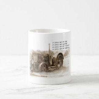 Vintage-Traktoren-Tassen Tasse