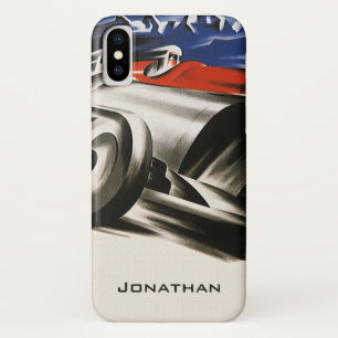 Vintage-Transport, Sportrennwagen beim Rennen Case-Mate iPhone Hülle