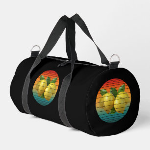 Vintage-Traubenfrüchte gesunde vegane Lebensmittel Duffle Bag