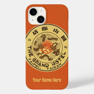 Vintage Travel Asia, Grand Hotel, Taipei, Taiwan Case-Mate iPhone 14 Hülle