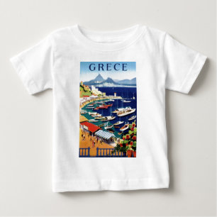 Vintage Travel Athens Griechenland Baby T-shirt