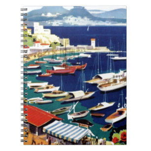 Vintage Travel Athens Griechenland Notizblock