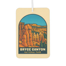Vintage Travel Byce Canyon Nationalpark Retro Autolufterfrischer