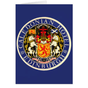 Vintage Travel Caledonian Hotel Edinburgh Schottla