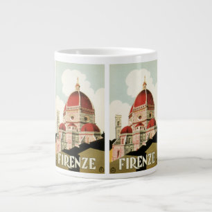 Vintage Travel Florenz Florenz Florenz Italien Kir Jumbo-Tasse