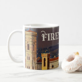 Vintage Travel Florenz Florenz Florenz Italien Kir Kaffeetasse