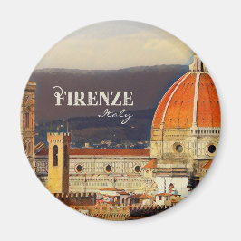 Vintage Travel Florenz Florenz Florenz Italien Kir Magnet