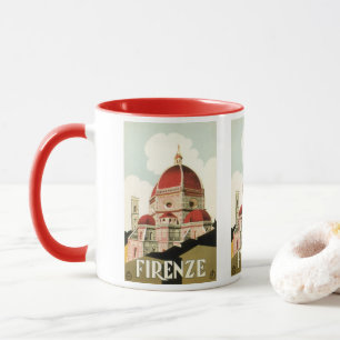 Vintage Travel Florenz Florenz Florenz Italien Kir Tasse