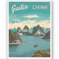 Vintage Travel Guilin China Ristorante da Valentin
