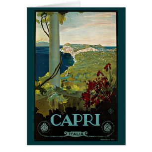 Vintage Travel, Insel Capri, Italien