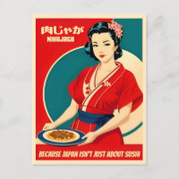 Vintage Travel Japan Food Spaß Retro Graphic