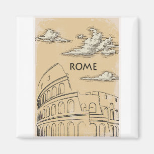 Vintage Travel Magnet