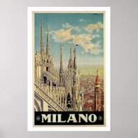 Vintage Travel, Milano Italien